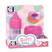 Conjunto Alimentação para Bonecas - Cotiplas - Soffi Baby