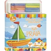 Livro Infantil Diversão com Massinha - Todo Livro - NA PRAIA