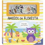 Livro Diversão com Feltro - Todolivro AMIGOS DA FLORESTA