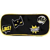 Estojo Pop Art - MIM6338-E - Yepp - PRETO/AMARELO