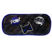 Estojo Pop Art - MIM6338-E - Yepp - PRETO/AZUL