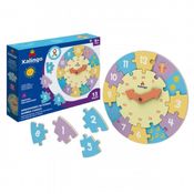 Puzzle Aprendendo as Horas 13 peças - Xalingo
