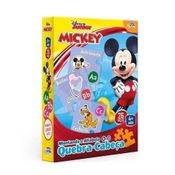 Puzzle Montando o Alfabeto Mickey 26 Peças - Toyster