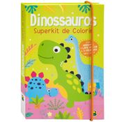 Livro Superkit de Colorir - Todolivro -  DINOSSAURO