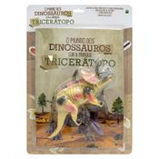 Livro Mundo dos Dinossauros - Todolivro -  TRICERATOPO