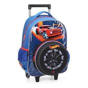 Mochilete Escolar Hot Wheels - IC39992HW - Luxcel -  AZUL