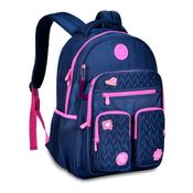 Mochila Lu Like Luluca - LU24088 - Clio -  AZUL/ROSA