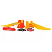 Carrinho com Rampa New Jet Car Super Pista - Roma Jensen -