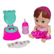 Boneca Little Dolls Faz Xixi - Divertoys -