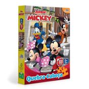 Puzzle 100 Peças - Turma do Mickey - Toyster -