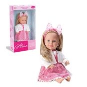 Boneca Alena com Cabelo - 42 CM - Bambola