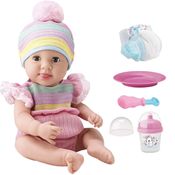 Boneca Diver New Born Brinca de Papinha - Diver Toys