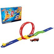 Pista com Lançador Looping F1 - Wellkids