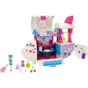 Playset Boneca Polly Pocket Jatinho Fabuloso - Mattel