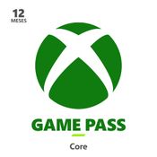 Gift Card Digital -Xbox Game Pass Core - 12 Meses