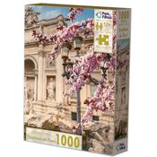 Quebra Cabeça Fontana Di Trevi 1000 Peças Pais e Filhos 792468