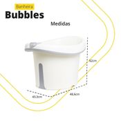 Banheira Bubbles Safety 1st - Grey