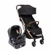 Travel System Eva Trio Essential Black Champagne Maxi-Cosi