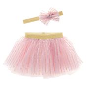 Tutu e Faixa de Cabelo Infantil Rose Stephen Joseph