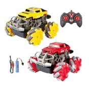 Carro de Controle Remoto Stunt - 7 Funções - Cores Sortidas - Wellkids