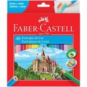 Lápis de Cor Ecolápis 48 Cores - Faber-Castell -