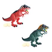 Dinossauro Tiranossauro Rex c/ Luz - Cores Sortidas - DM Toys