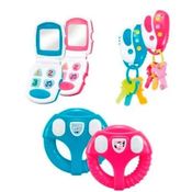 Brinquedo Infantil Baby 3 em 1 Com Luz e Som - Multikids -