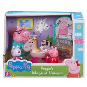 Cenário Temático Peppa Pig Construindo Unicórnio - Sunny