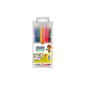 Canetinha Hidrográfica Glitter c/ 6 Cores - BRW