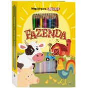 Box Livro MegaKit para Colorir - Todo Livro FAZENDA