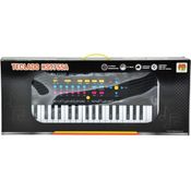 Teclado Musical Infantil com Microfone HS3755A DM Toys