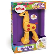 Brinquedo Para Bebê Gina Girafa Elka