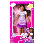 Boneca Minha Primeira Barbie Morena Mattel