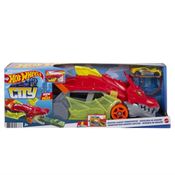 Lançador Hot Wheels Reboque de Dragão Mattel