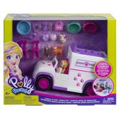 Playset Polly Pocket Hospital Móvel dos Bichinhos Mattel