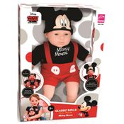 Boneco Newborn Disney Classic Dollls Mickey Mouse Roma