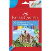 Lápis de Cor Ecolápis 36 Cores - Faber-Castell -