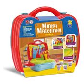 Kit Massinha para Modelar Minha Maletinha - Construção c/ Ferramentas - Divertoys -