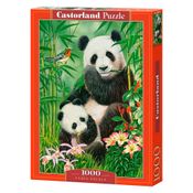 Puzzle 1000 peças Pandas - Imp. Castorland