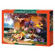 Puzzle 2000 peças Natureza Elegante, Eugene Bidau - Imp. Castorland