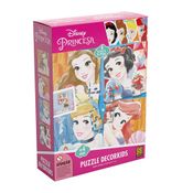 Quebra Cabeça - Disney - Princesas - 100 Peças - Decorkids - Princesas - Grow