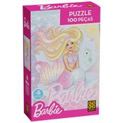 Quebra-cabeça 100 peças Barbie Brilhante