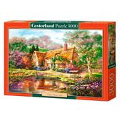 Puzzle 3000 Peças Casa na Floresta - Castorland - Imp.