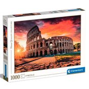 Puzzle 1000 Peças Por Do Sol Em Roma  - Clementoni