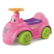 Carrinho de Passeio Equilibrio Toymotor Rosa Roma Brinquedos