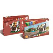 Blocos de Montar - TUDO Imagine - Barco Pirata - 520 Peças