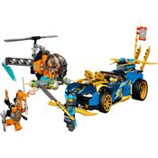 LEGO Ninjago - Carro de Corrida EVO do Jay e da Nya