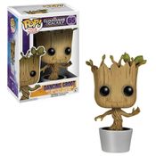 Boneco Funko POP! Marvel - Guardiões da Galáxia - Groot Dançando