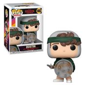 Boneco Funko POP! Stranger Things - Hunter Dustin com Escudo??