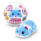 Hamster Mania - Pelúcia Pets Alive - Azul